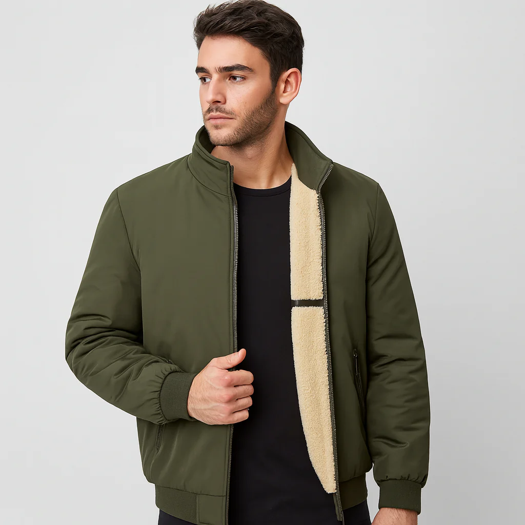 Erik | Veste en polaire pour hommes - Col montant - Confort - Image 6