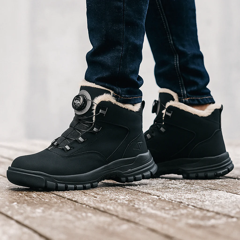 Ernestoz – Chaussures de sécurité pour hommes pour l'automne et l'hiver