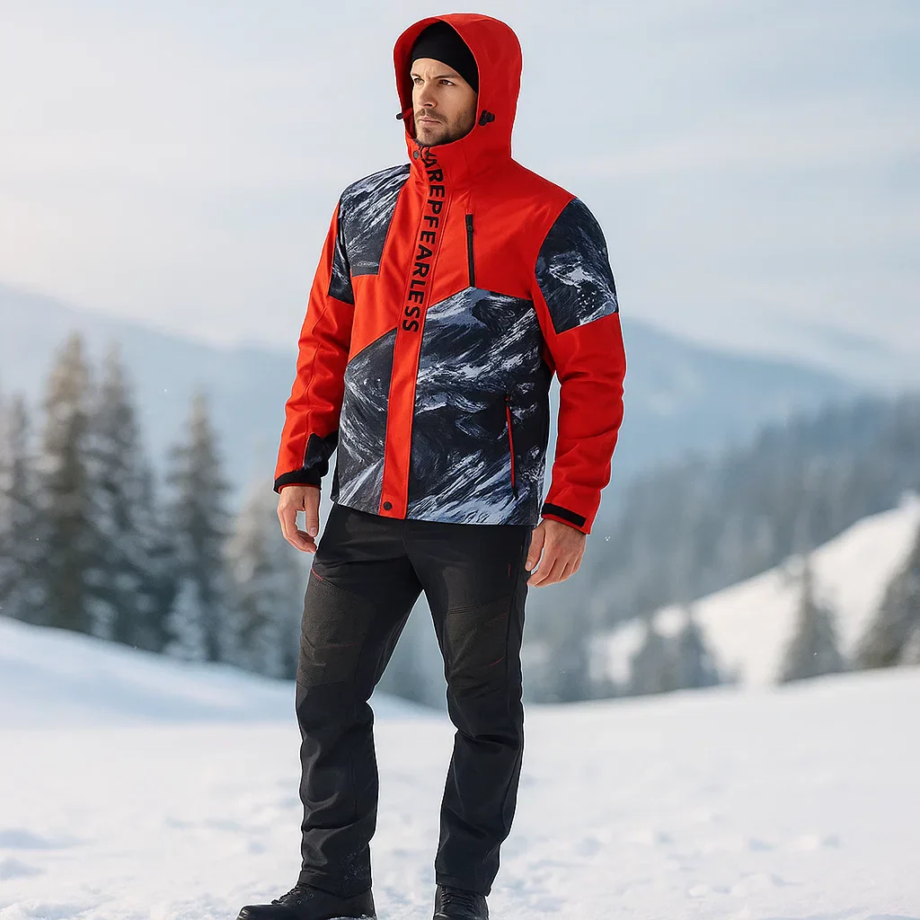 FEARLESS – Pantalons de Ski Isolés avec Bretelles Réglables - Image 2