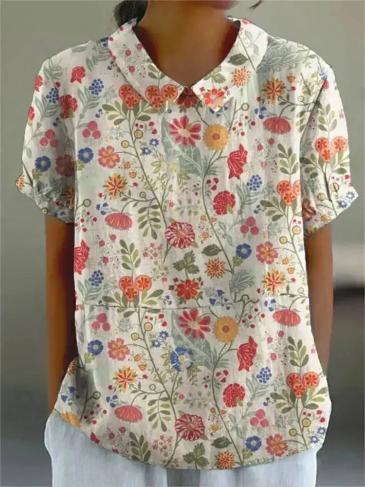 FLORA - Chemise Imprimés Floraux - Élégance Naturelle - Image 15