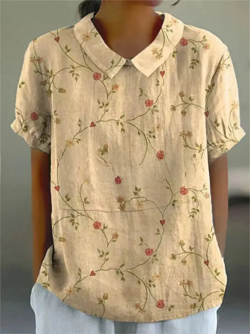FLORA - Chemise Imprimés Floraux - Élégance Naturelle - Image 3