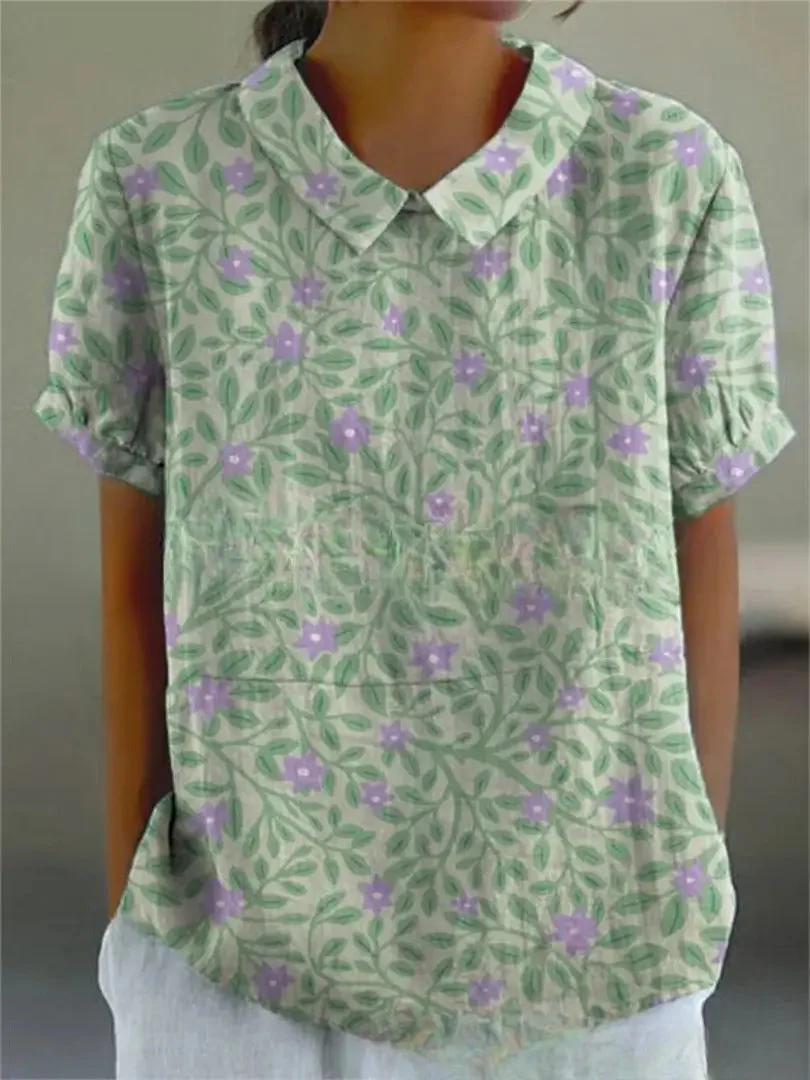 FLORA - Chemise Imprimés Floraux - Élégance Naturelle - Image 4