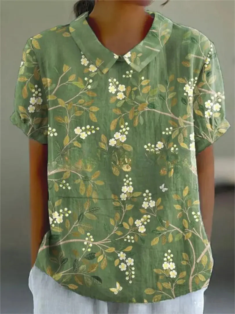 FLORA - Chemise Imprimés Floraux - Élégance Naturelle - Image 6