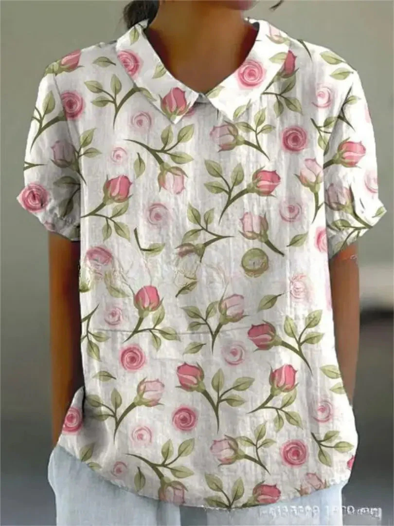 FLORA - Chemise Imprimés Floraux - Élégance Naturelle - Image 8
