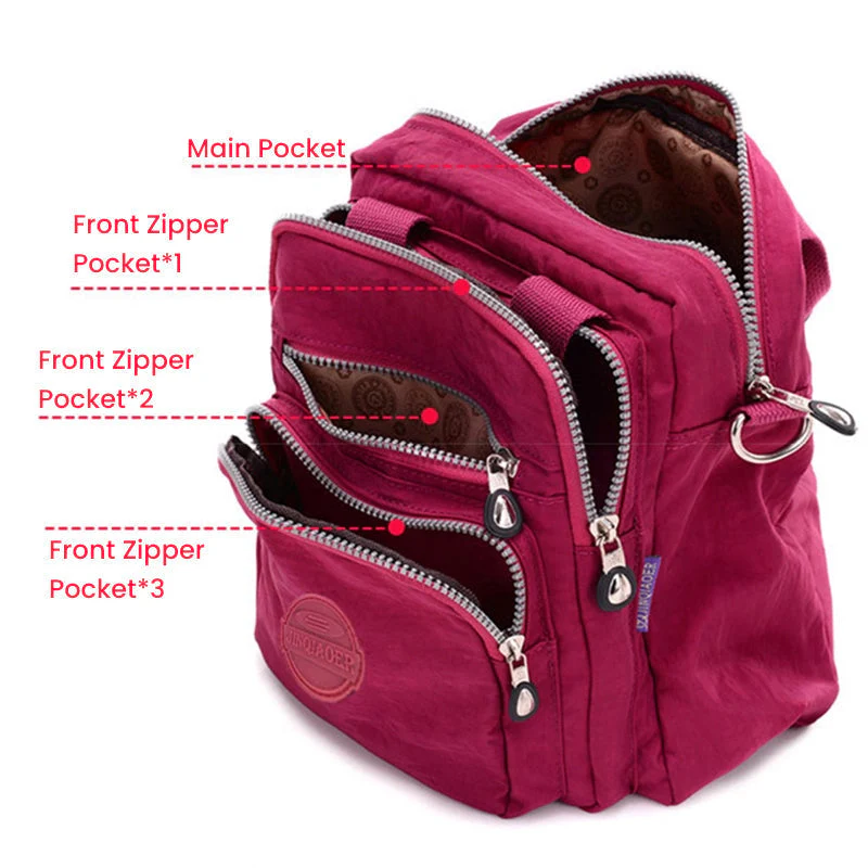 GoBag - Sac bandoulière étanche - 3 en 1 multifunctionnel - Image 5