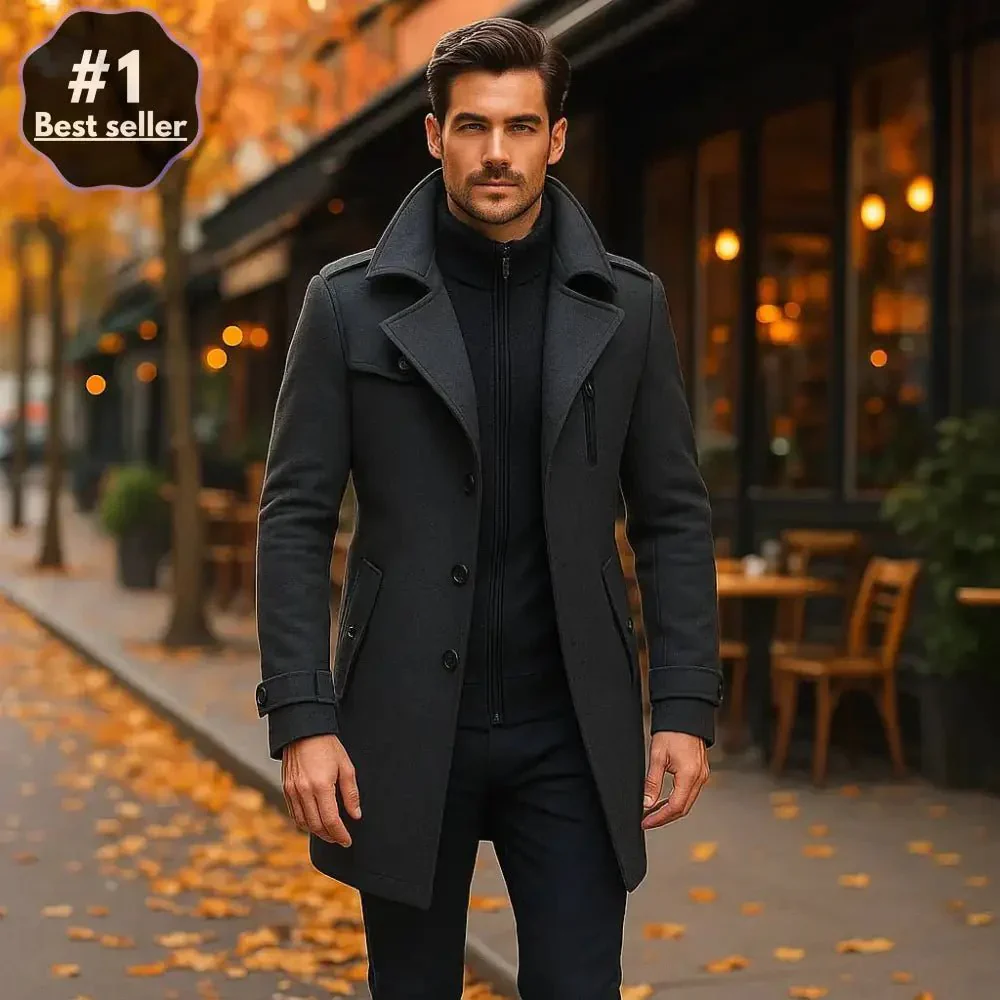 Grayson – Veste d'Hiver Limitée avec Col Double - Image 3