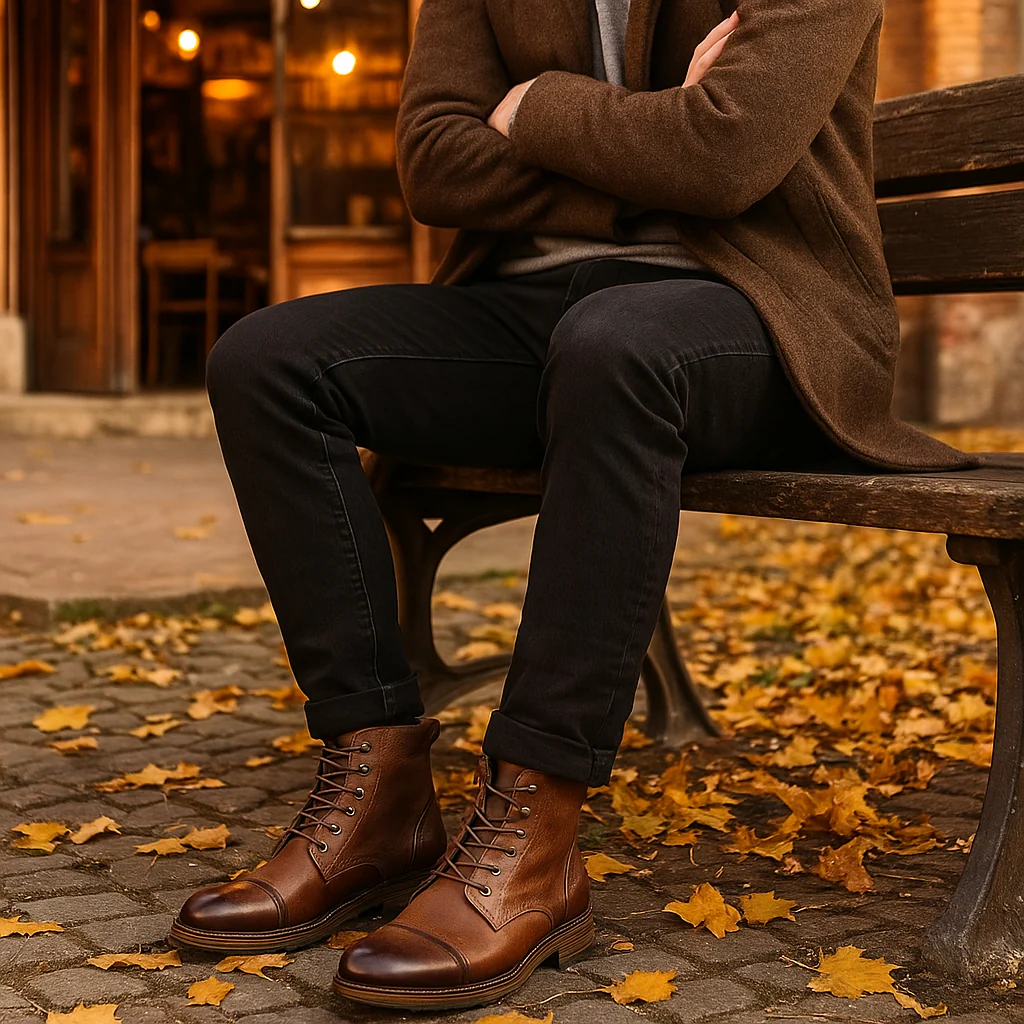 Harry – Chaussures de Trekking pour Hommes avec Adhérence - Image 3