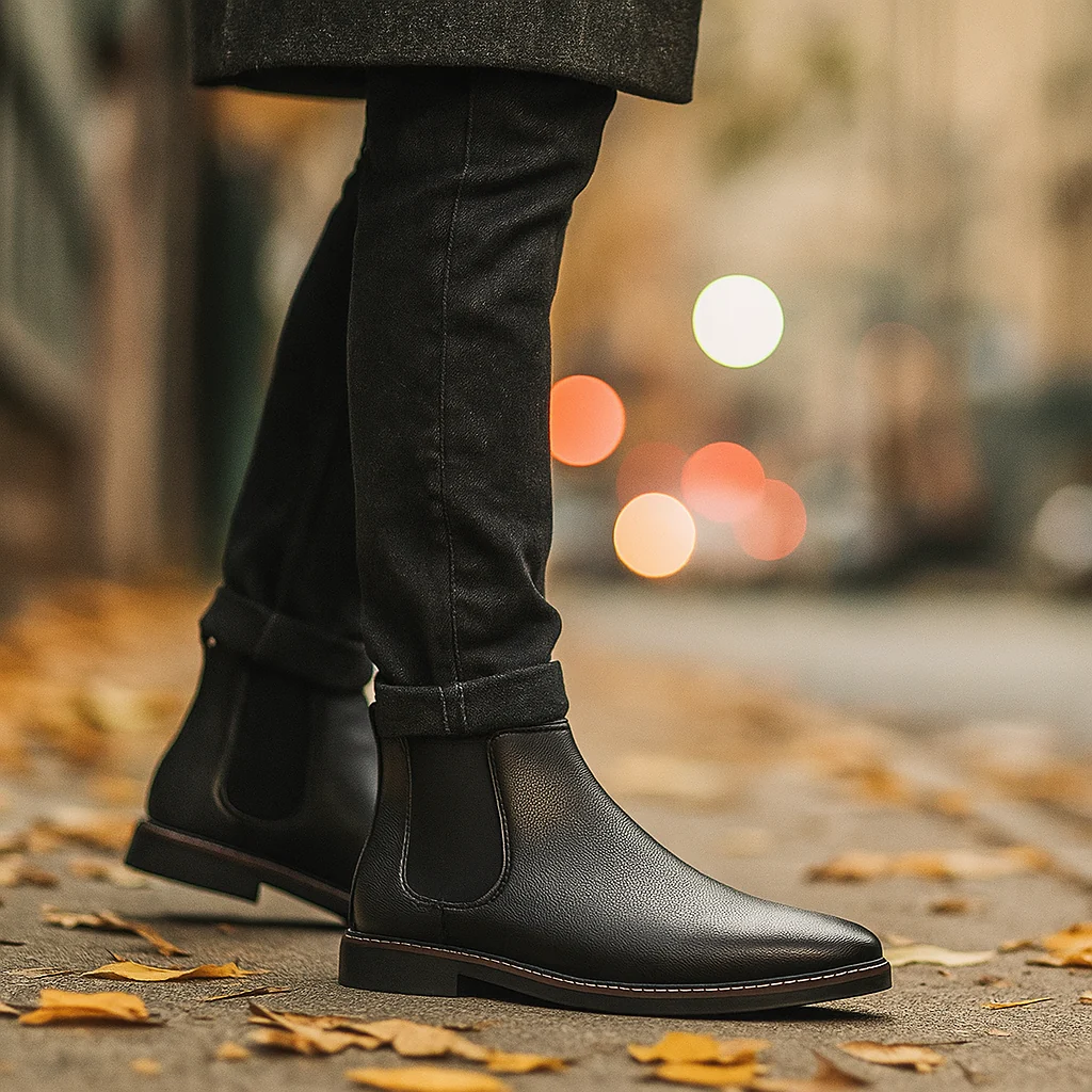Joey – Bottines Chelsea pour Homme avec Fermeture Éclair - Image 3