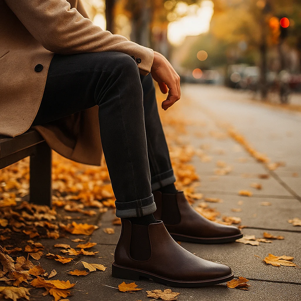 Joey – Bottines Chelsea pour Homme avec Fermeture Éclair - Image 4