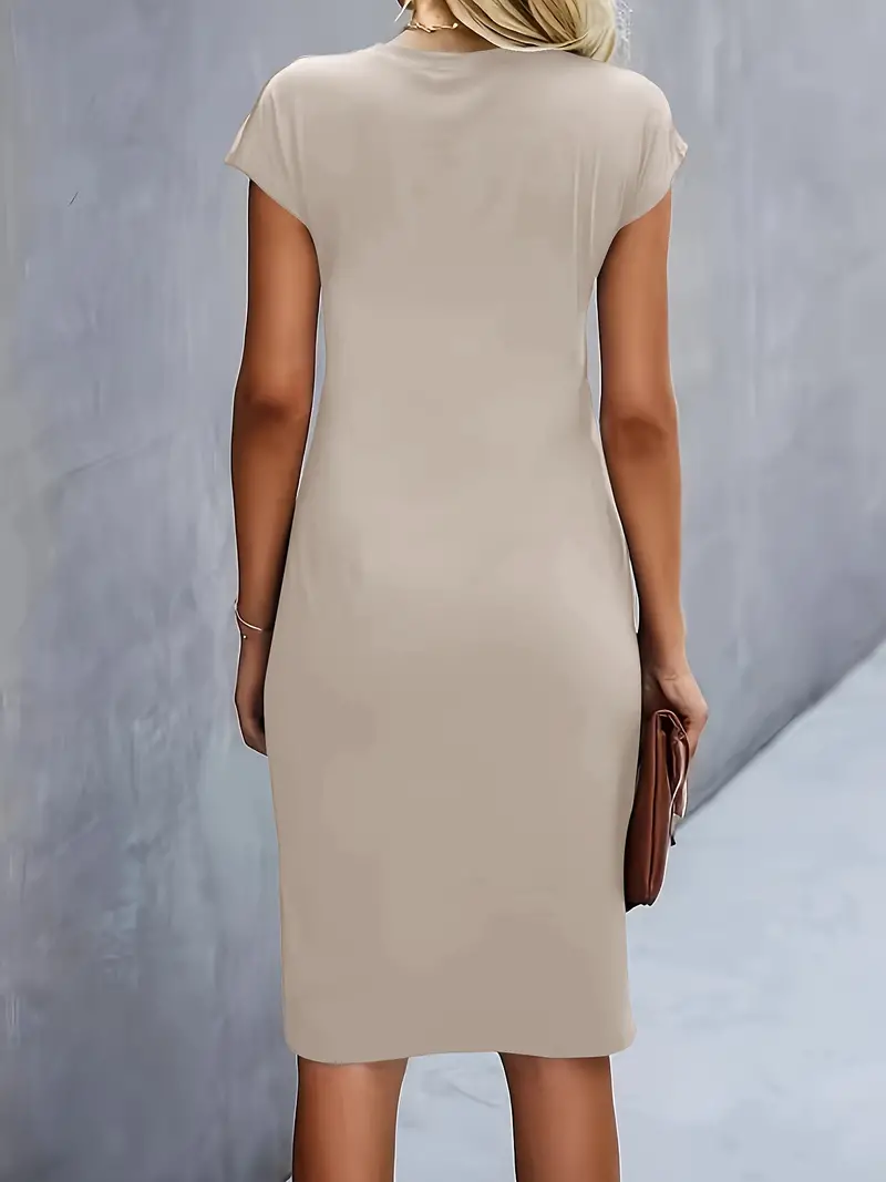 Katrien - Robe de soirée élégante - Midi - Décolleté rond - Image 10