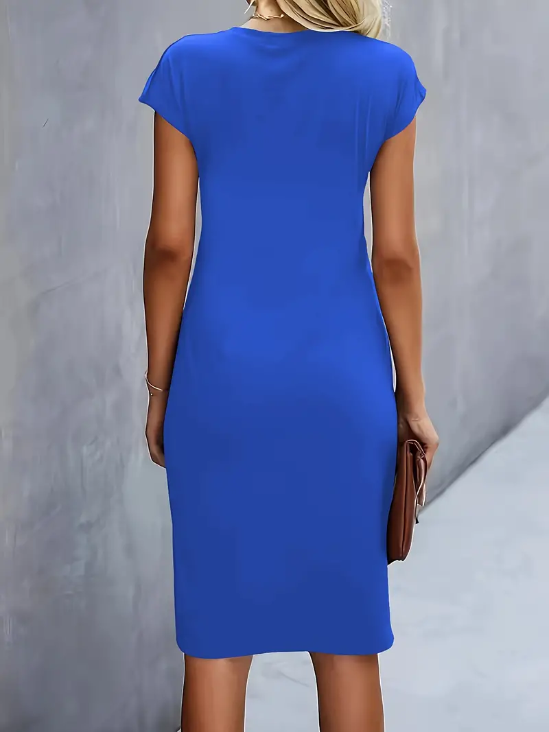 Katrien - Robe de soirée élégante - Midi - Décolleté rond - Image 6