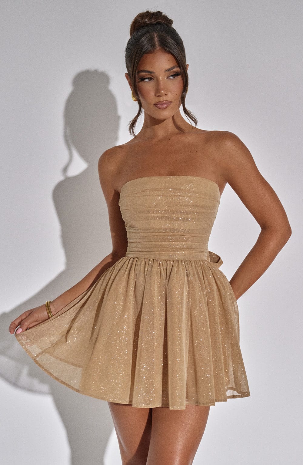 Katrina - Robe de bal Cekino - Éclatante - Grand nœud - Image 3