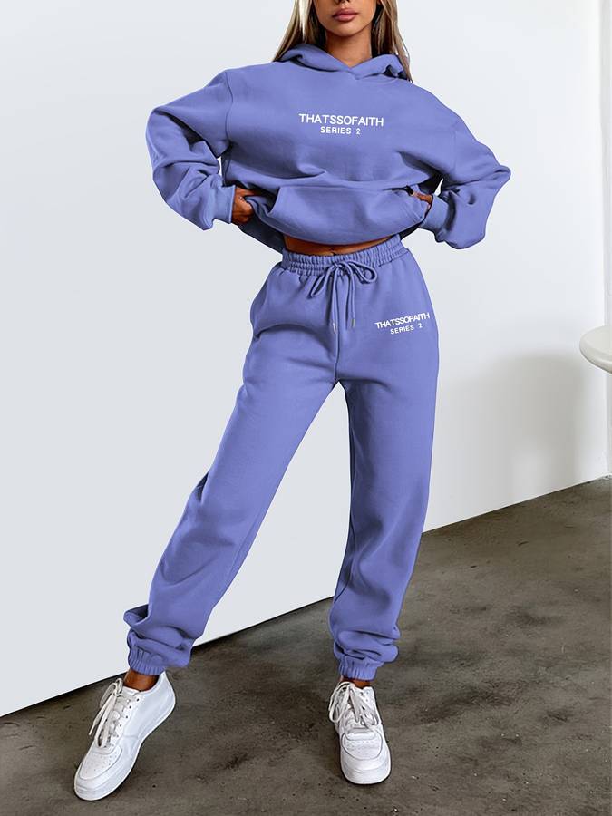 Lian - Ensemble Sweatshirt & Jogging - Confort d'hiver - Image 4