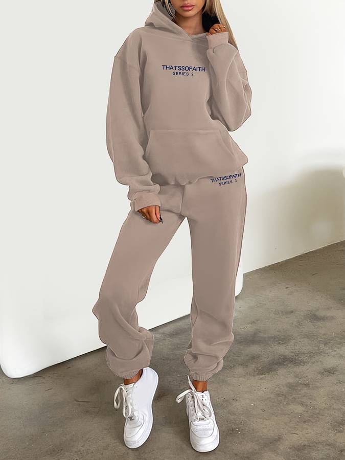 Lian - Ensemble Sweatshirt & Jogging - Confort d'hiver - Image 5