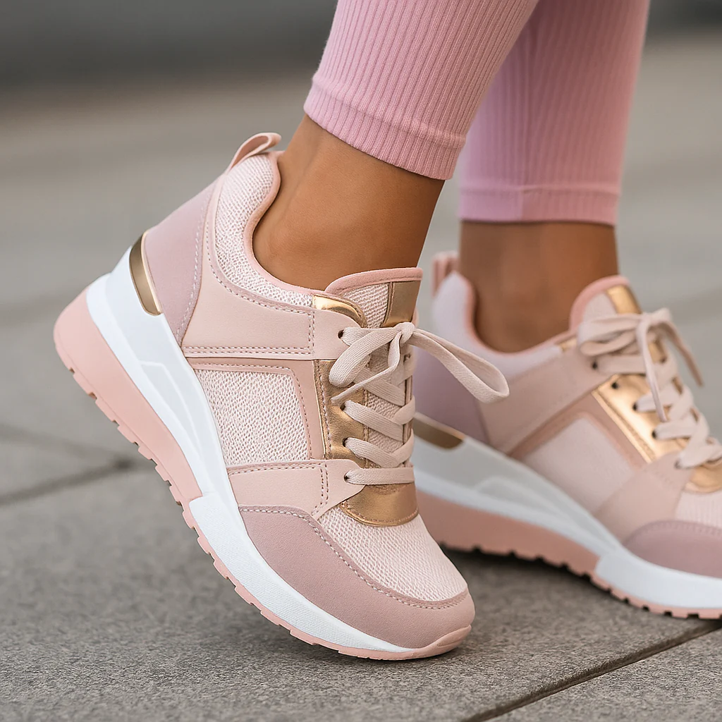 Lina – Chaussures Orthopédiques Femme à Semelle Compensée - Image 2