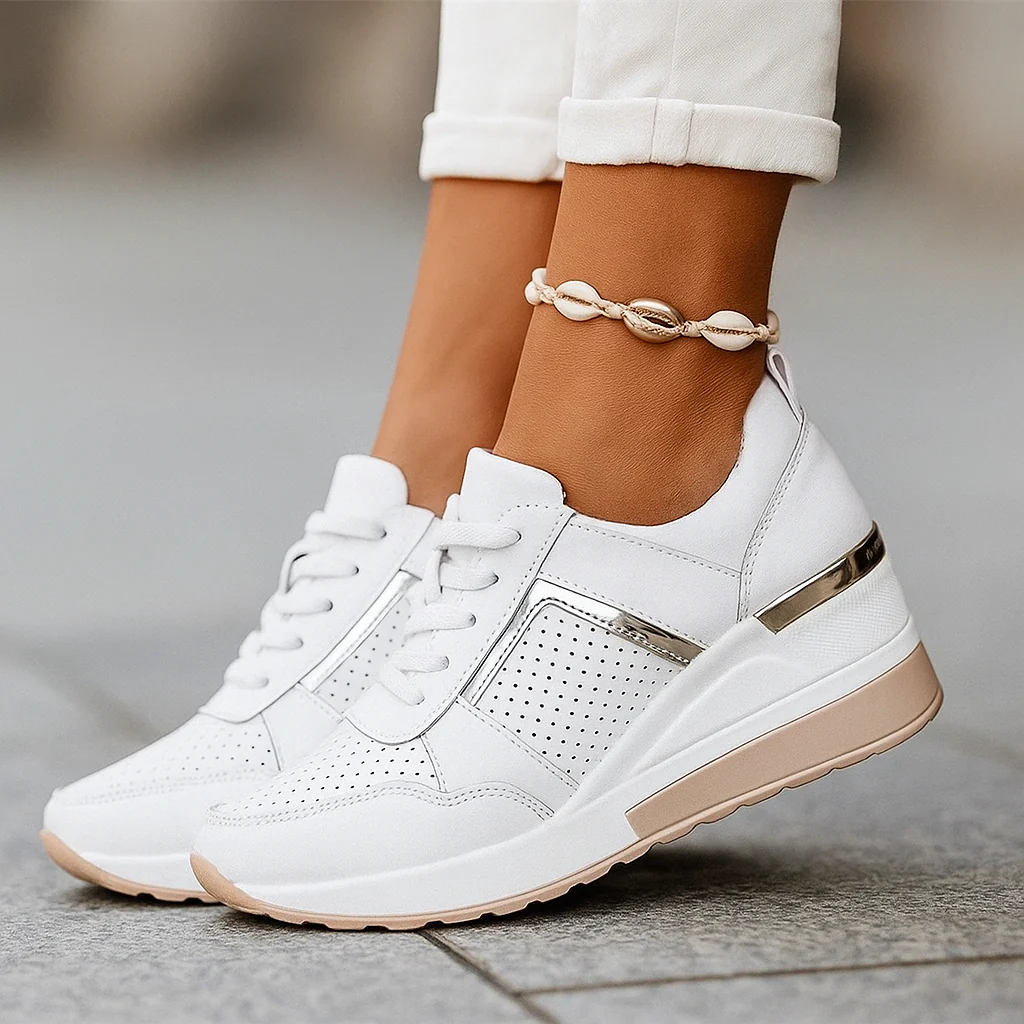 Lina – Chaussures Orthopédiques Femme à Semelle Compensée - Image 5