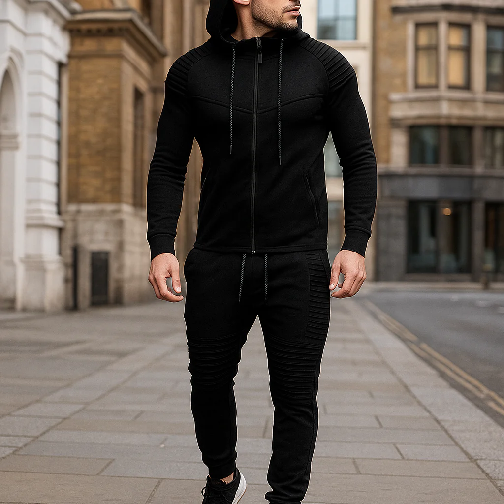 Lino - Sweat à capuche de style décontracté - pour hommes - sportif - Image 3