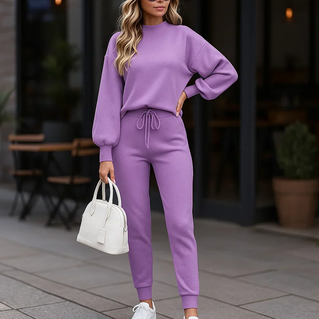 Luna – Ensemble de survêtement pour femmes en 2 pièces élégant - Image 5