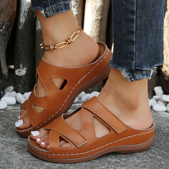 LUNA - Talons Compensés Orthopédiques Confort Chic - Image 2