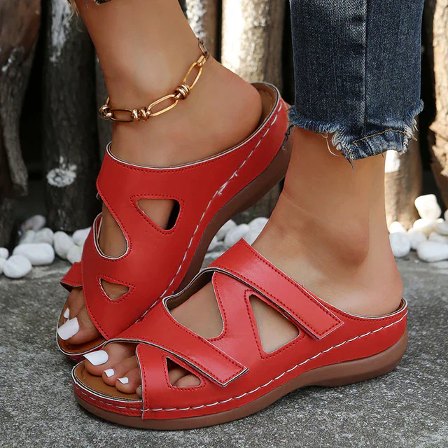LUNA - Talons Compensés Orthopédiques Confort Chic - Image 4