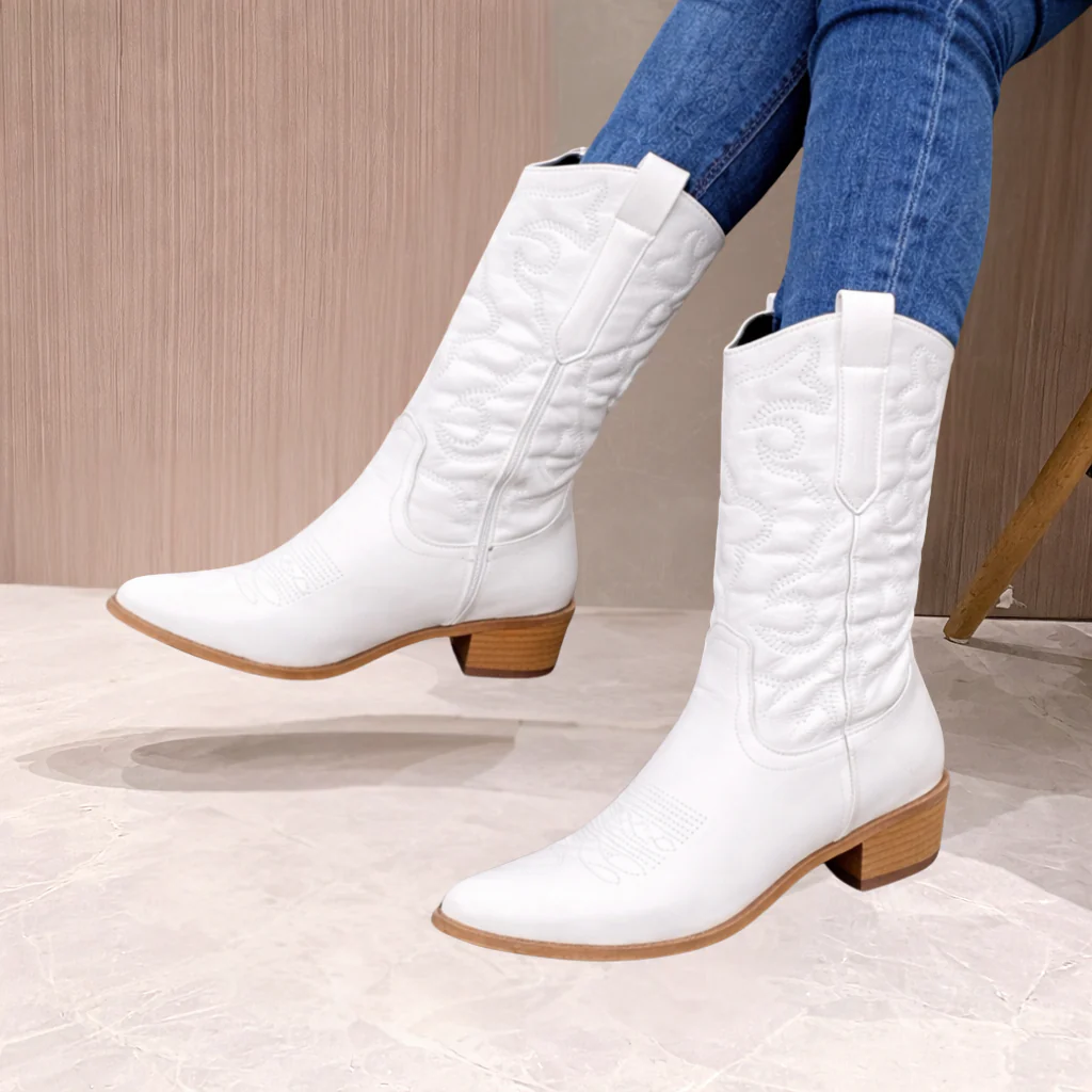 Bottes de Cowboy Western Makayla pour Femmes | Authentiques et Élégantes