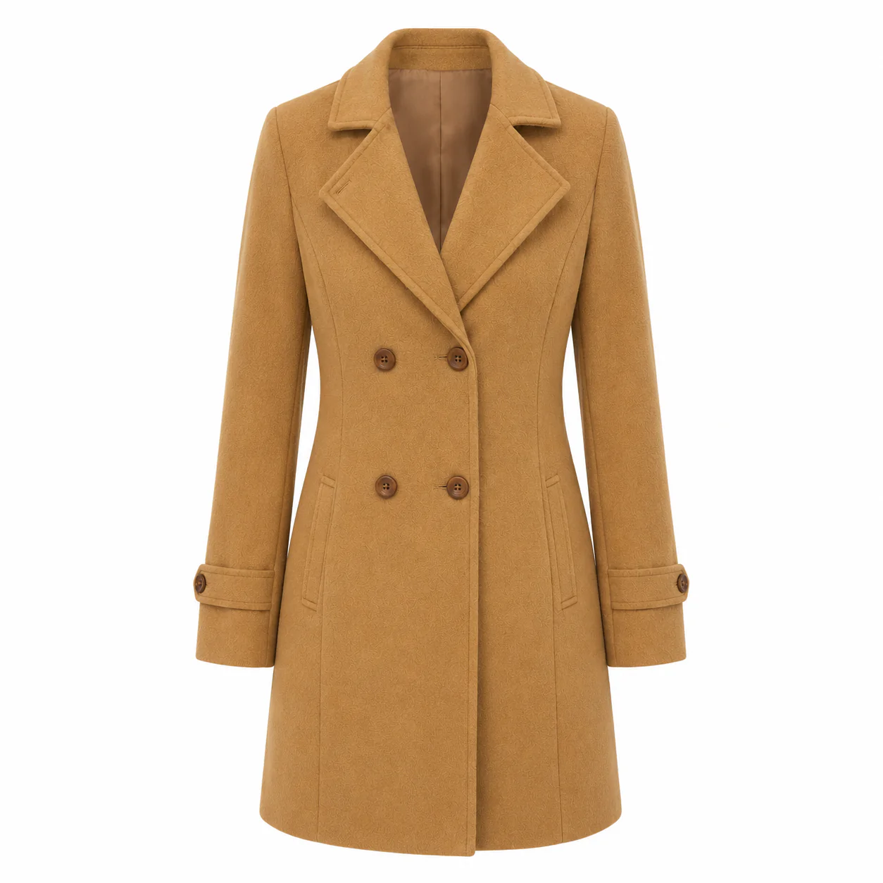 Manteau Laine Femme | Tailored Longline Hiver - Image 5