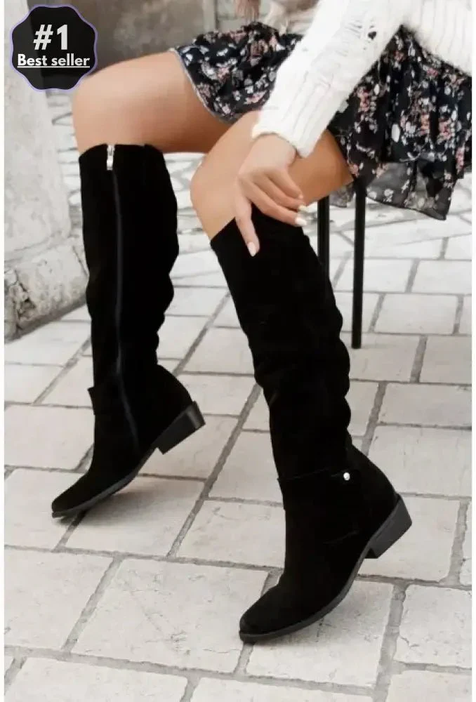 Megan – Bottines Rétro en Cuir Édition Limitée - Image 9