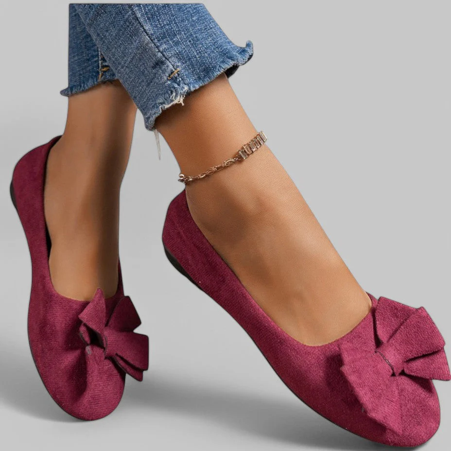 Mocassins confort femme Klyber avec nœud - Chic - Élégants