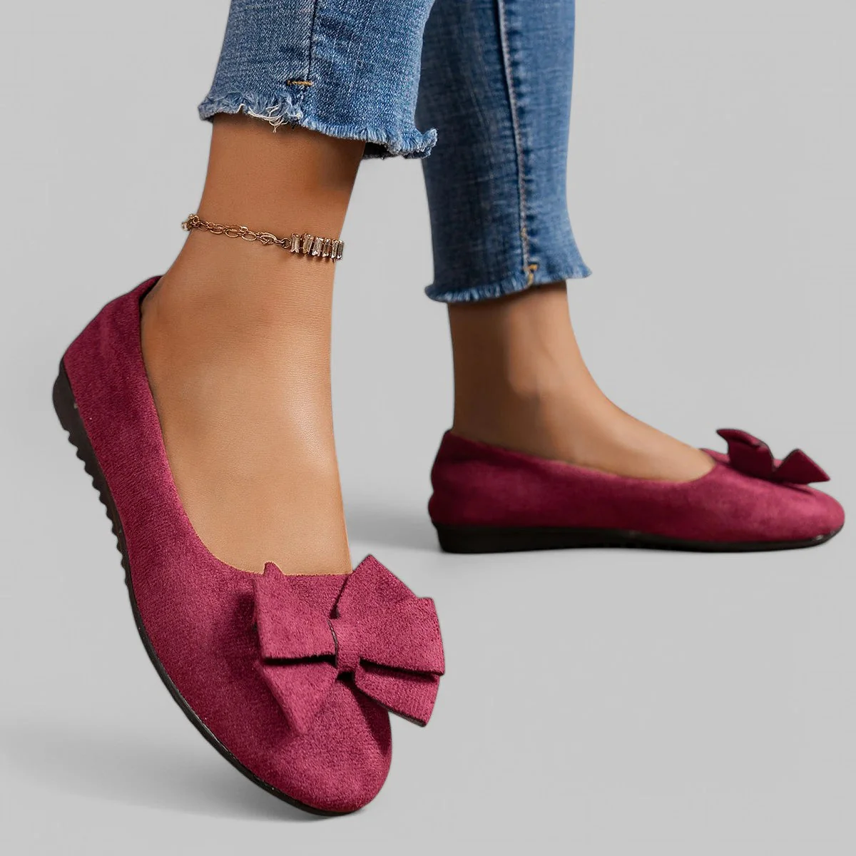 Mocassins confort femme Klyber avec nœud - Chic - Élégants - Image 10
