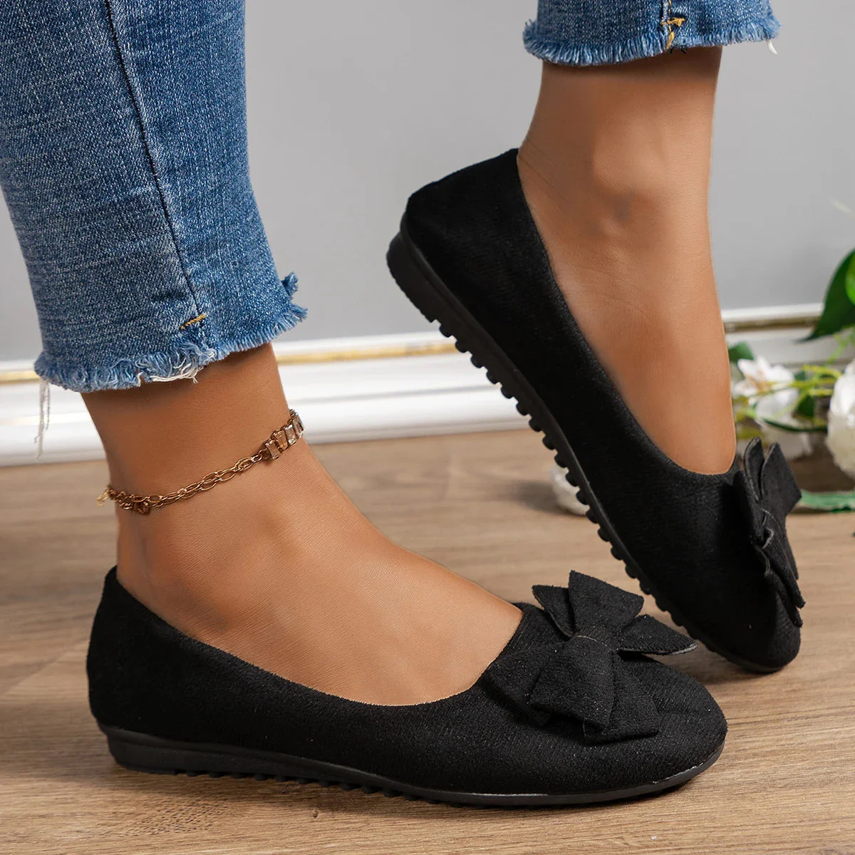 Mocassins confort femme Klyber avec nœud - Chic - Élégants - Image 5