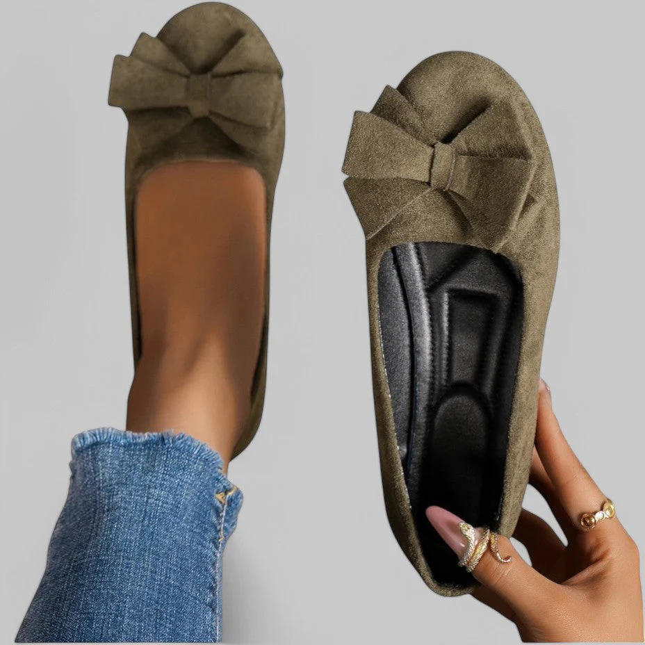 Mocassins confort femme Klyber avec nœud - Chic - Élégants - Image 8