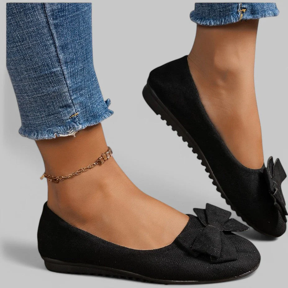 Mocassins confort femme Klyber avec nœud - Chic - Élégants - Image 9