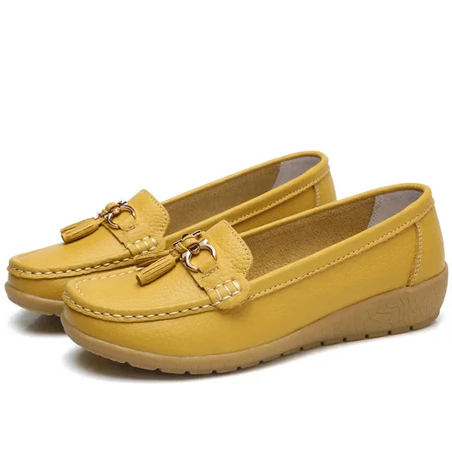 Mocassins Orthopédiques Cuir - Confort - Élégance - Image 8