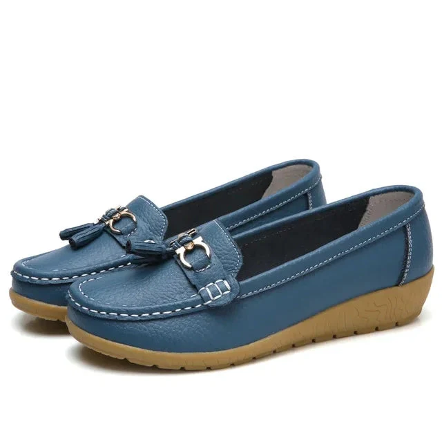 Mocassins Orthopédiques Cuir - Confort - Élégance - Image 9