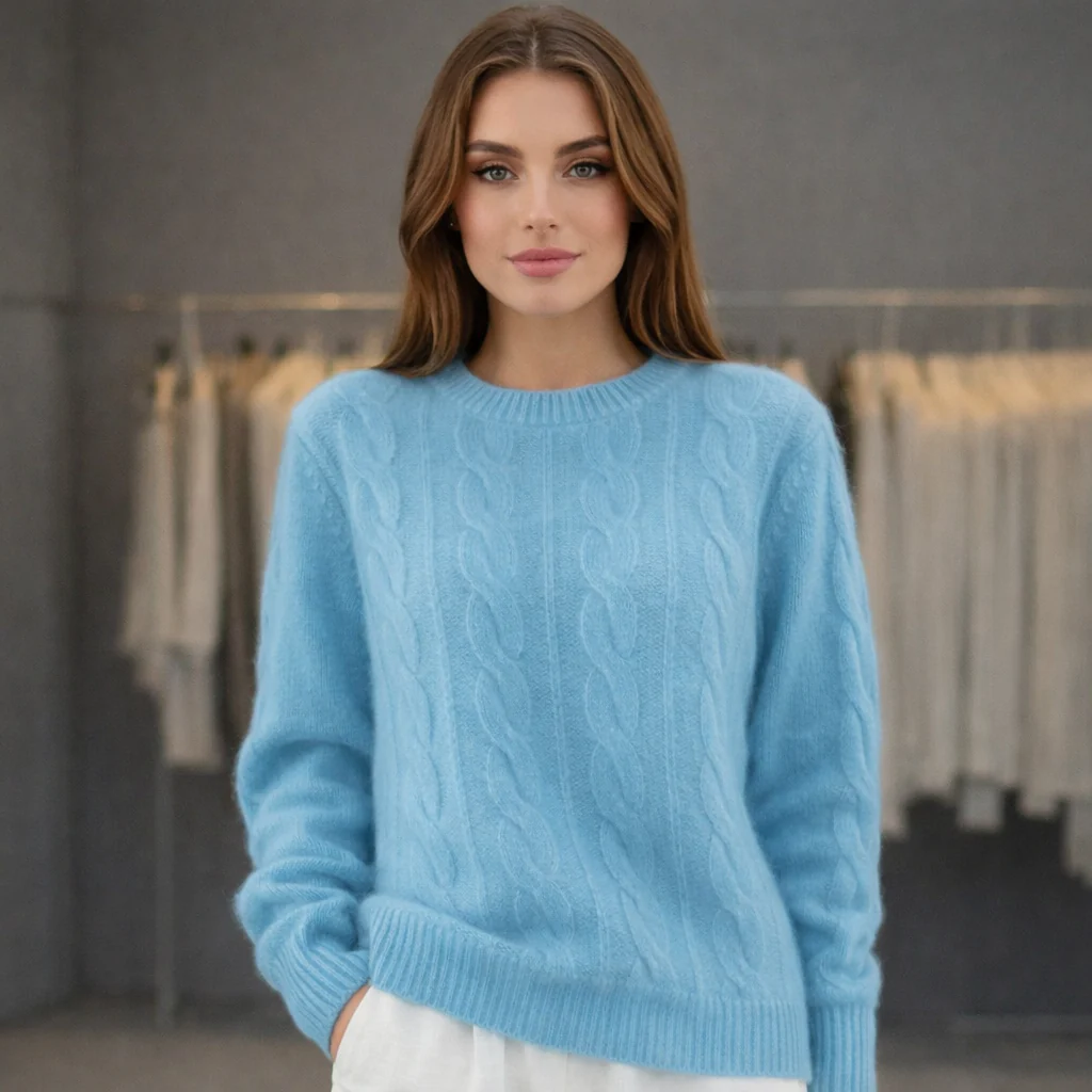 Monika Pull Premium en Laine pour Femme | Confort Doux & Luxueux - Image 4