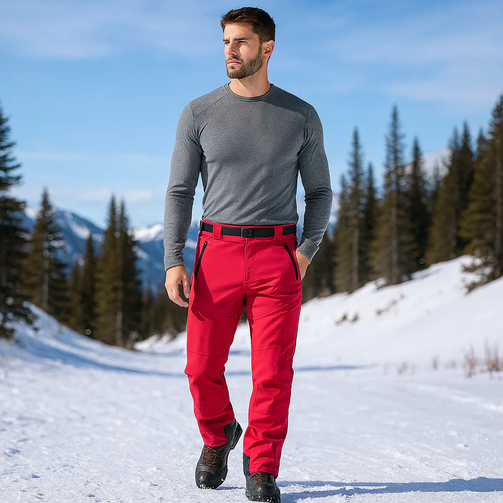 Pantalons de trekking imperméables pour femmes avec polaire - Image 10