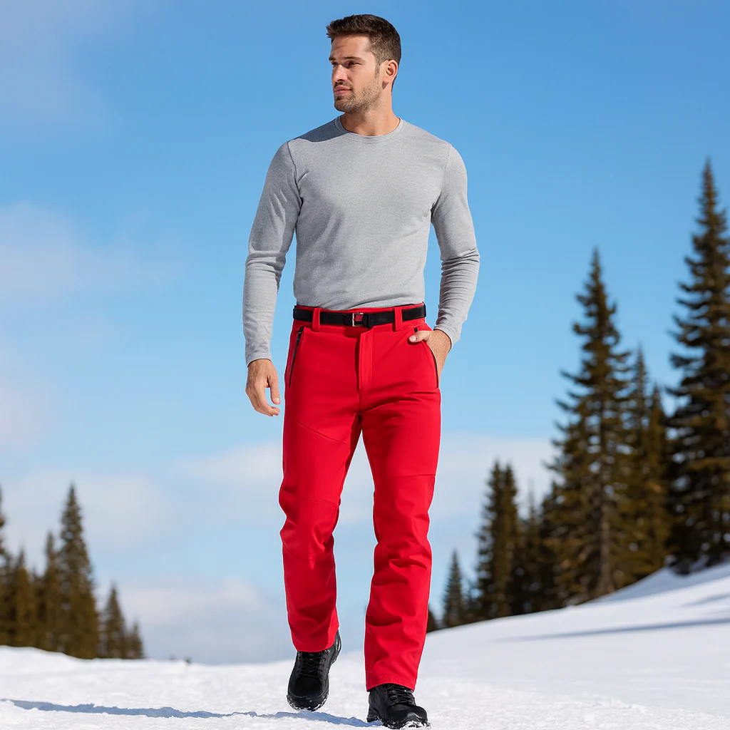 Pantalons de trekking imperméables pour femmes avec polaire - Image 5