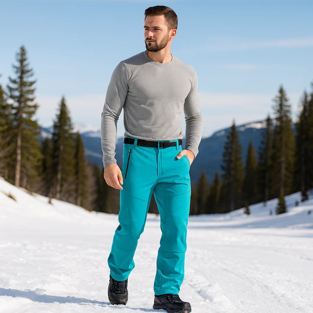 Pantalons de trekking imperméables pour femmes avec polaire - Image 7