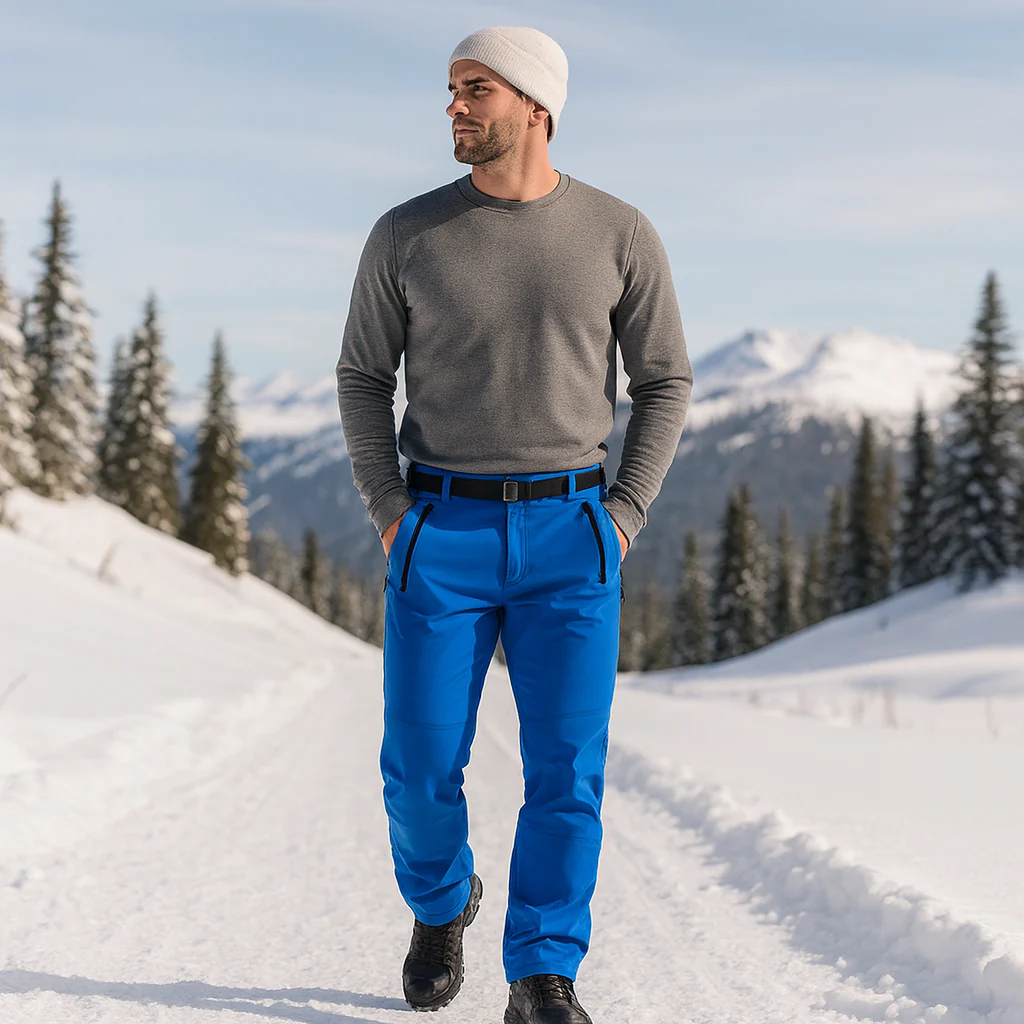 Pantalons de trekking imperméables pour femmes avec polaire - Image 8