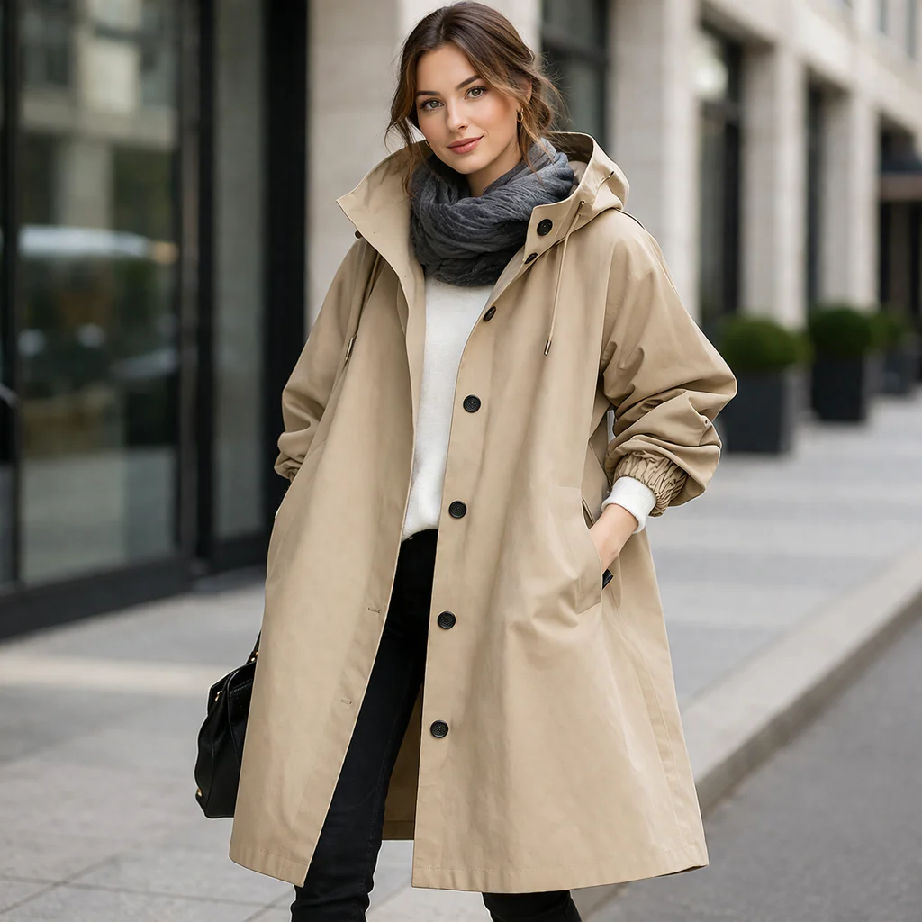 Phyliss Trench-coat pour femme | Élégant et sophistiqué - Image 2