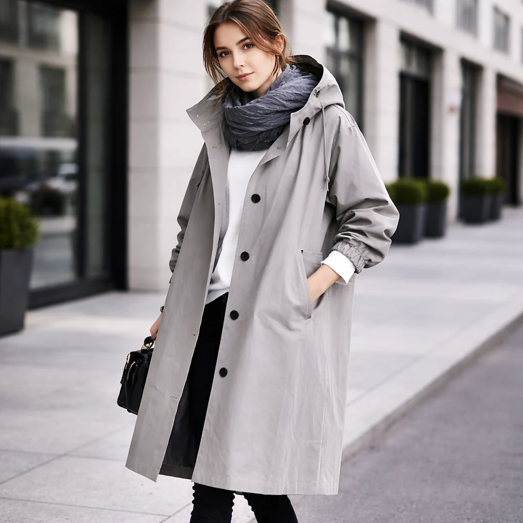 Phyliss Trench-coat pour femme | Élégant et sophistiqué - Image 6