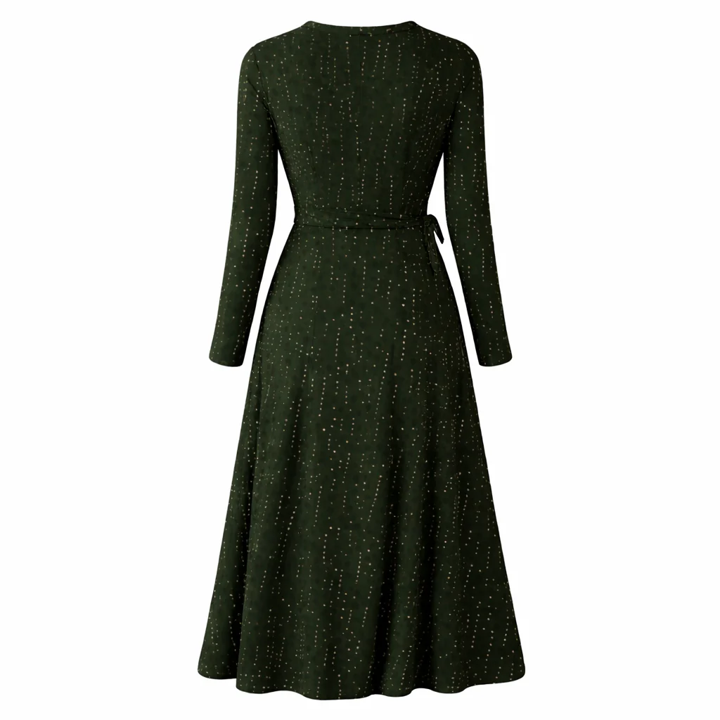 Robe à Pois | Sexy Été | Tissu Haute Qualité - Image 6