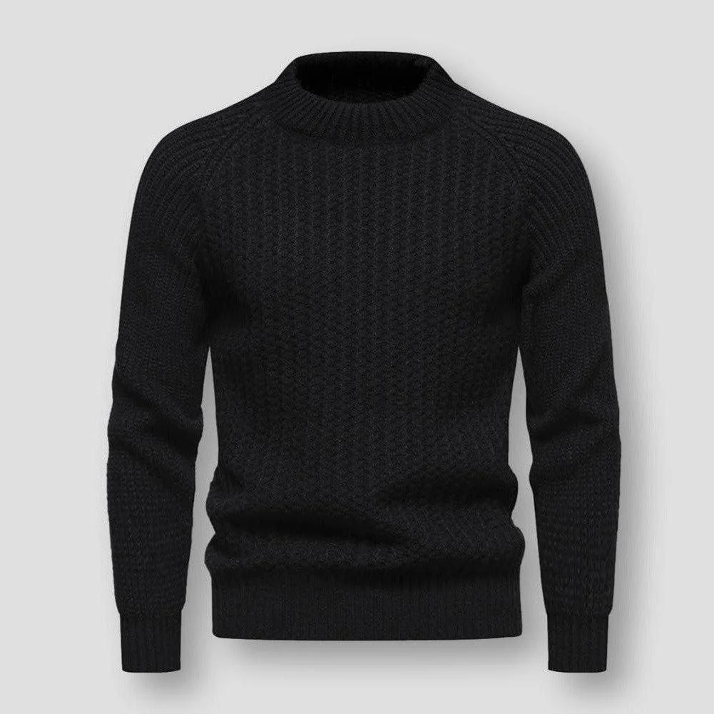 Pull homme tricot haut de gamme - motif gaufré - Image 6