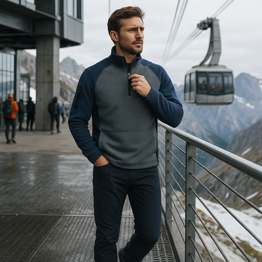 Pull polaire homme - chaud - solide - idéal hiver - Image 6