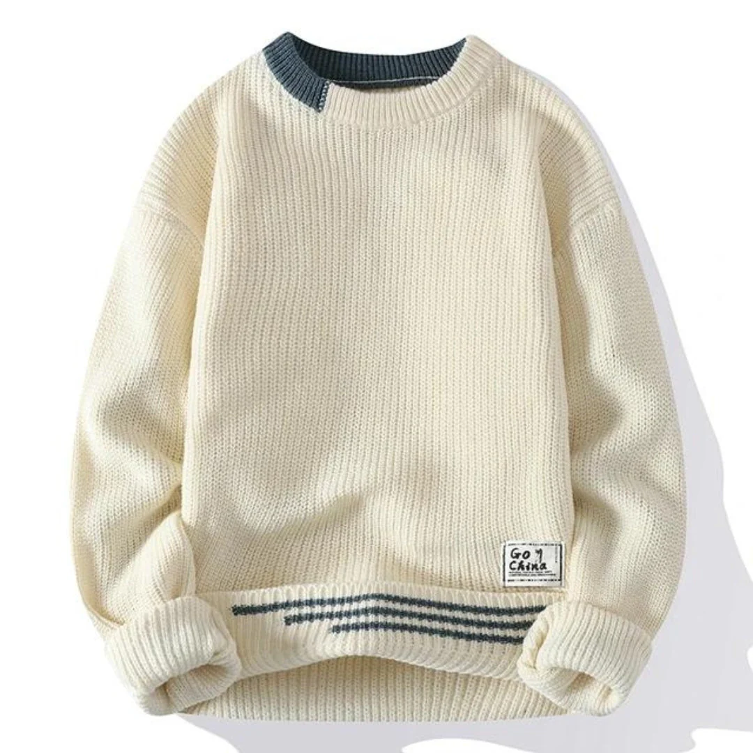 Pull tricot homme - coupe classique - style intemporel