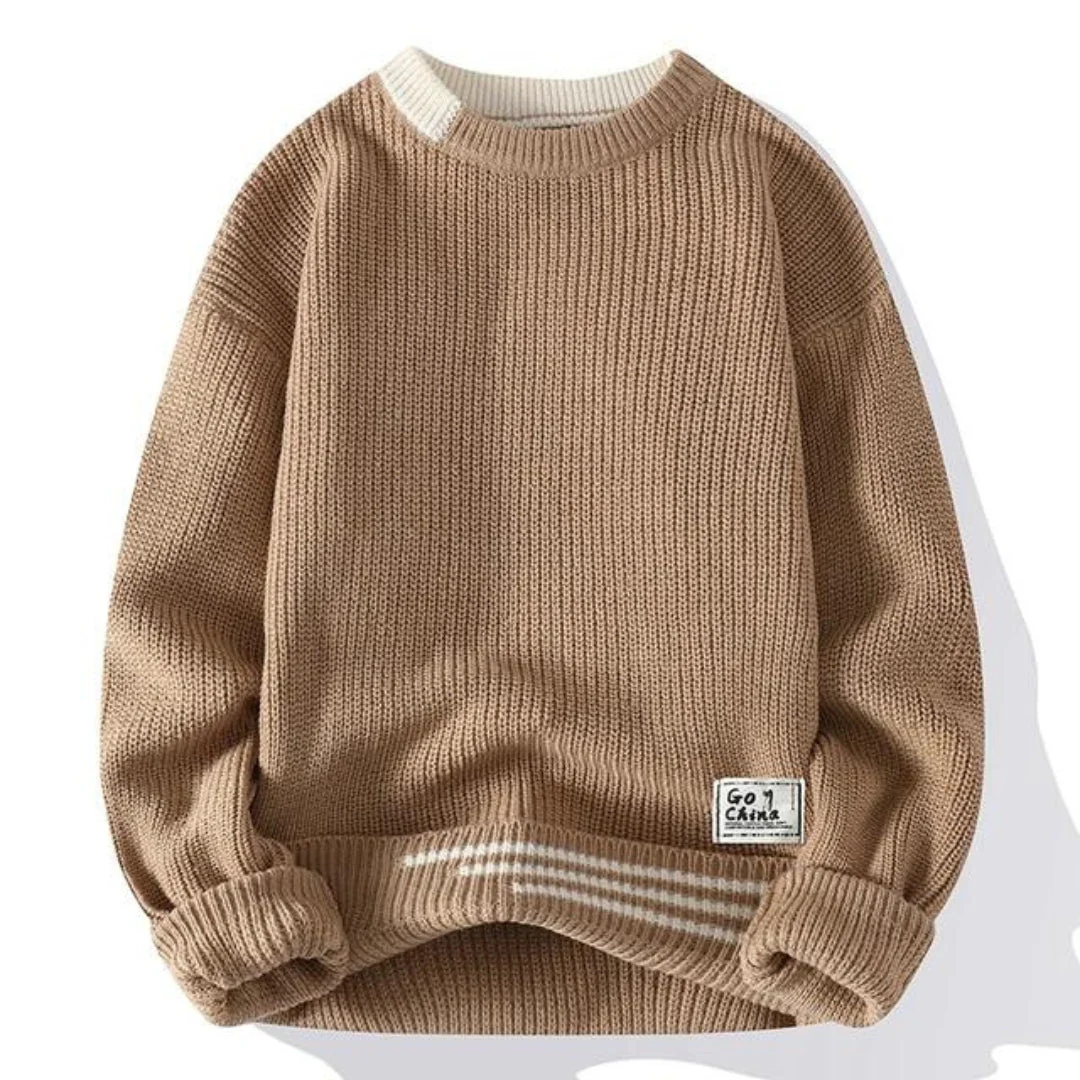 Pull tricot homme - coupe classique - style intemporel - Image 2