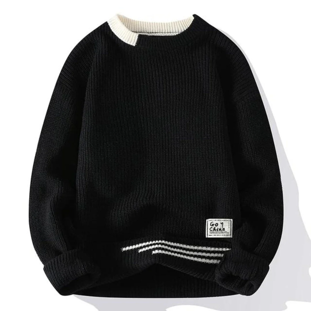 Pull tricot homme - coupe classique - style intemporel - Image 3