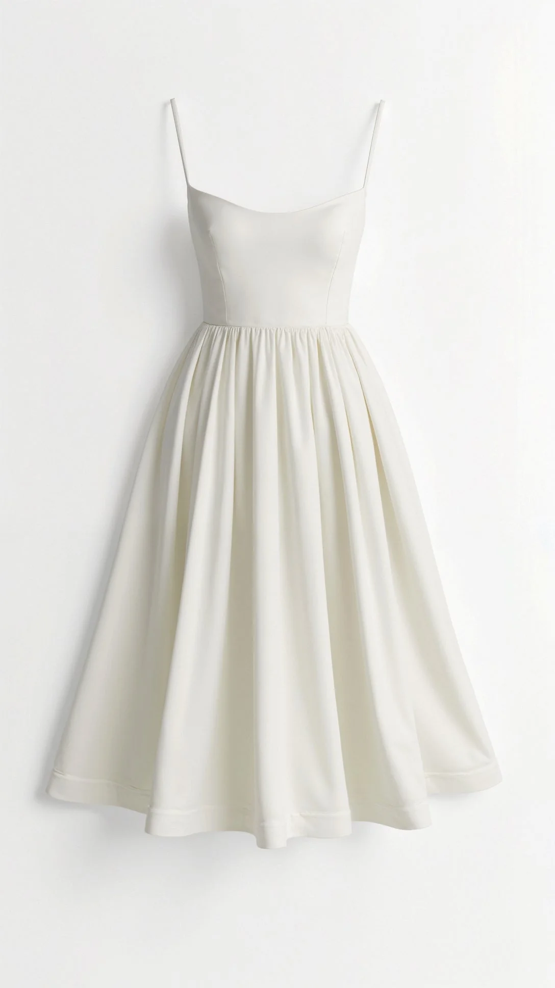 Robe de soirée à bretelles - Midi légère d'été - Femme - Image 3