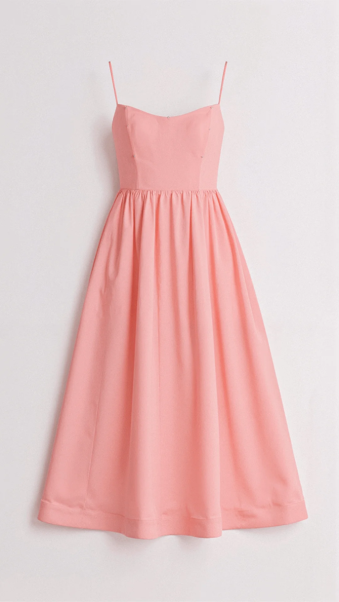 Robe de soirée à bretelles - Robe midi élégante - Femme chic - Image 9