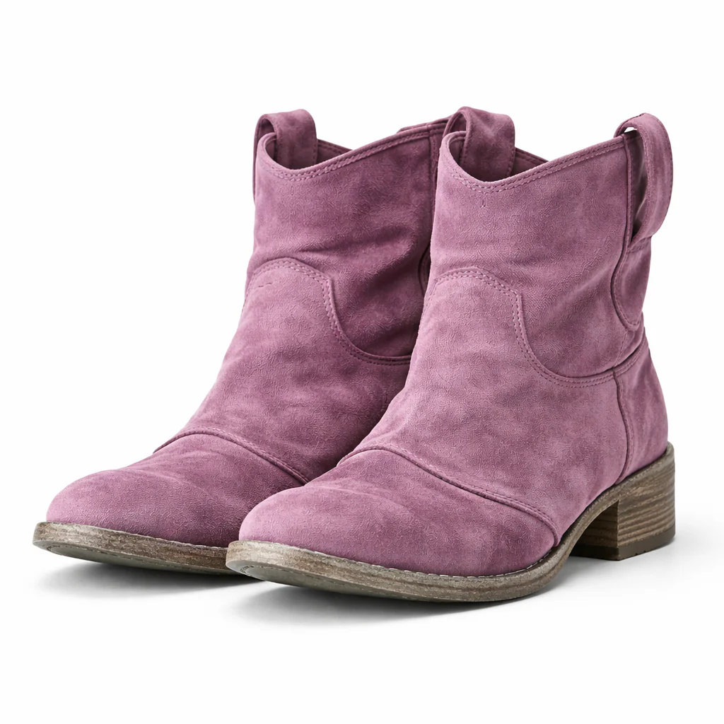Bottes Westerns Roselle en Daim pour Femmes | Confort Premium et Style - Image 6